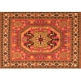 thumbnail image 1 of Ahgly Company Indoor Rectangle Persian Orange Traditional Area Rugs, 8' x 12', 1 of 1