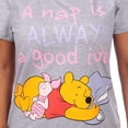 thumbnail image 2 of Conjunto de pijama Disney Winnie The Pooh para mujer gris talla L, 2 of 3
