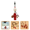 thumbnail image 3 of Car Interior Hanging Pendant Bodhi Root Lotus-shape Car Hanging Pendant Decor, 3 of 9