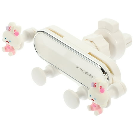 

BESTONZON Cute Cartoon bunny Car Phone Holder Compatible Air Vent Phone Holder Car Mount Rack