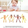 thumbnail image 4 of Juguete de Ventosa Telescópica de 4 Piezas Juguete de Tubos Sensoriales para Aliviar el Estrés Educativo de Animales Lindos Brillantes para Niños y Adultos ANGGREK  Otros, 4 of 8