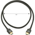 thumbnail image 2 of 8K HDMI Cable, 3.3 ft, Premium Ultra High-Speed with 48 Gb/S Bandwidth, Braided HDMI Cord with Triple-Layer Shielding, Ideal for UHD Home Theater and Professional Video Setups by Kopul, 2 of 3