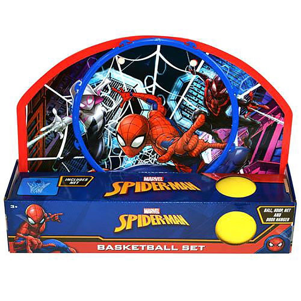 Th hoofdonderwijzer Versnellen Marvel Marvel Comics Spider-Man Homecoming Basketball Set (4pc Set) Sports  Accessories - Walmart.com