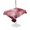 Pink, variant on Outdoor Tablecloth with Umbrella Hole for Patio/Picnic/Party/Camping, Teal Mountain Waterproof Table Cloth Square Cover Washable, Misty Forest Nature Woodland Pine Tree Landscape (60"x 60")