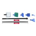 thumbnail image 2 of NEW!Aquarium Cleaner 5 In 1 Clean Set Fish Net Gravel Rake Algae Scraper Grass Fork Sponge Brush Glass Fish Tank Cleaner Tool, 2 of 6