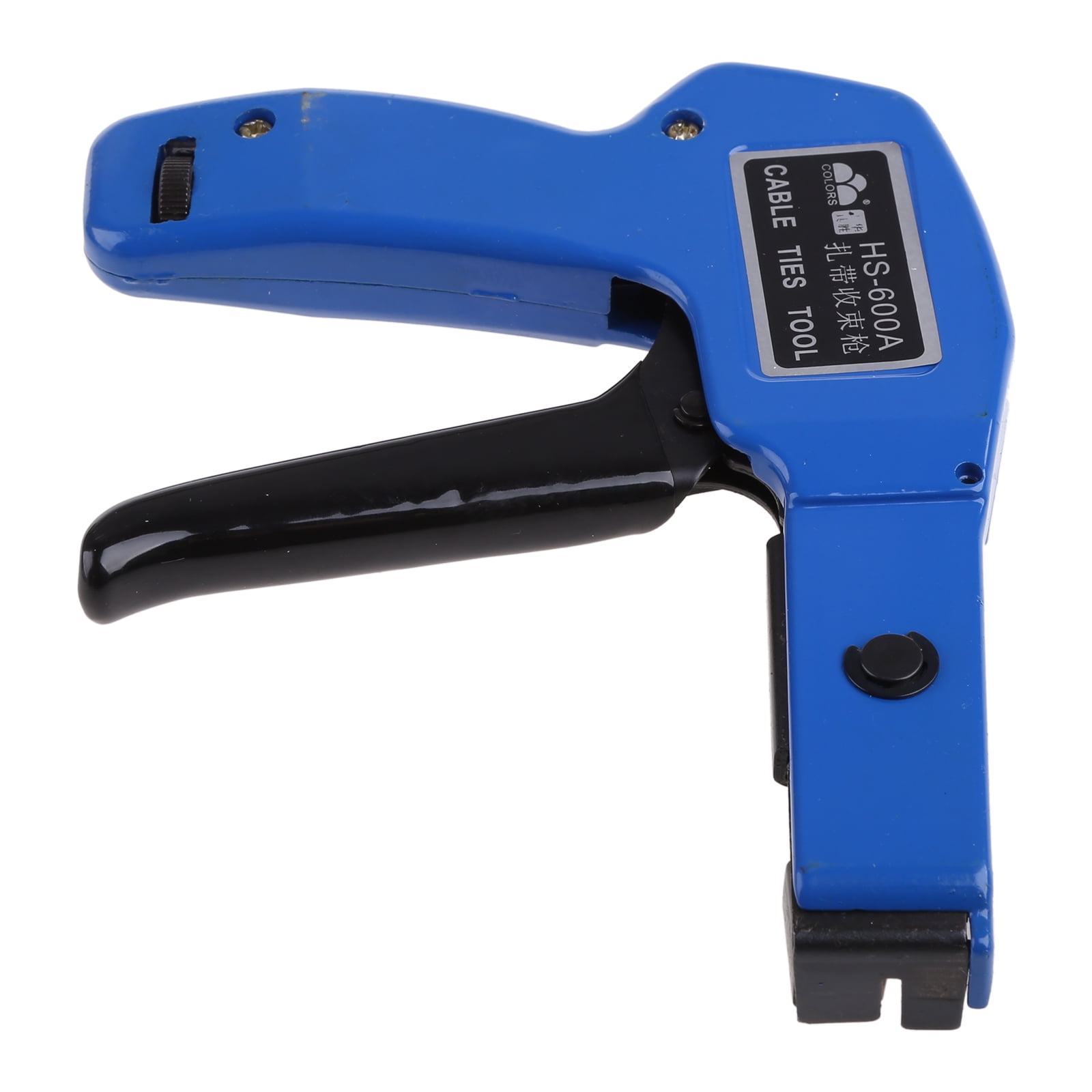Professional Zip Tie Automatic Tensioner Cutter Pilers with Steel Handle Nylon Ties Cable Management Fastening Clamping Cutting Tool for 2.4mm-4.8mm Wire