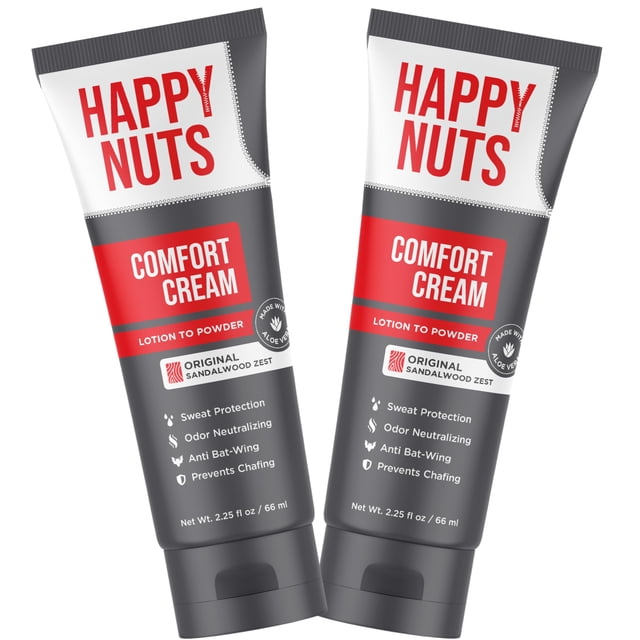 Crema desodorante HAPPY NUTS Comfort Antirozaduras 66 ml para hombre