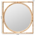 thumbnail image 4 of bali & pari Bayan Japandi Natural Rattan Wall Mirror, 4 of 4