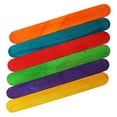 thumbnail image 6 of Colored Jumbo Craft Sticks, Wood Craft Sticks 6 Inch (Pack of 100), 6 of 7