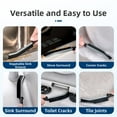 thumbnail image 4 of COREBAY 6-Pack Hard Bristle Crevice Cleaning Brush for Grout, Bathroom & Kitchen Tile Cleaning, Gap Scrubber Tools, Home Cleaning Supplies, 4 of 11