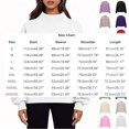thumbnail image 3 of Vivianyo HD Womens Mock Neck Sweatshirt, Womens Fall Tops with Long Sleeve, Sizes S-2XL, 3 of 7