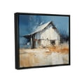 thumbnail image 4 of Stupell Industries Abstract Weathered Barn Abstract Painting Black Floater Framed Canvas Art Print Wall Art, 21 x 17, 4 of 10