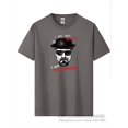 thumbnail image 3 of Camiseta de manga corta para hombre, camisa informal con estampado de Heisenberg, 100% algodón, 3 of 5