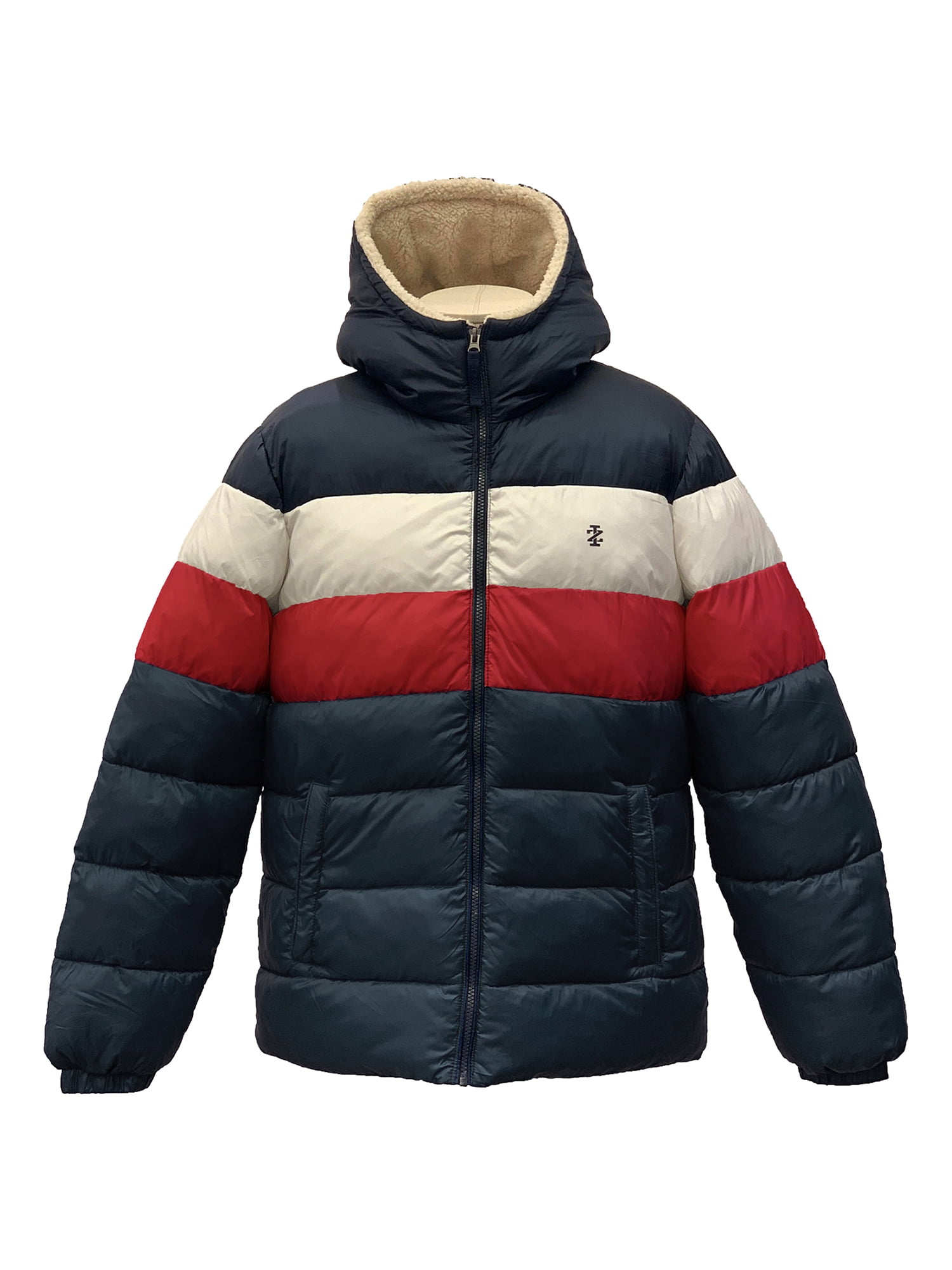 colorful puffer jacket