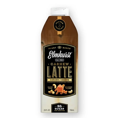 Elmhurst Caramel Cashew Milk Latte - 25.4oz