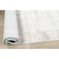 thumbnail image 4 of Turkish Geometric Oriental Distressed Ivory Area Rug, 4 of 5