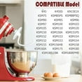 thumbnail image 4 of K45DH Dough Hook,Compatible with KitchenAid Tilt-Head Stand Mixer 4.5 Quart and 5 Quart Bowel Fits KSM95 KSM150PS K45SS KSM97 KSM150 KSM96 KSM90 KSM75 K45SSWH K45, 4 of 7