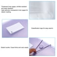 thumbnail image 4 of Uxcell 12.1 x 10.6 Inches Portfolio Binder Folder, 1 Pcs 30 Pocket with Clear Plastic Sheet Protector Sleeve, 4 of 5