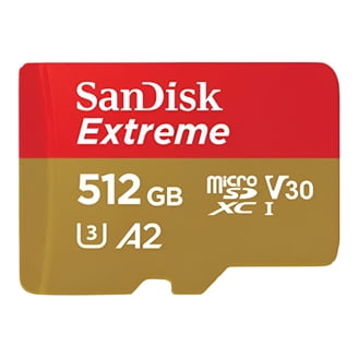 SanDisk Extreme 1TB microSDXC Memory Card, UHS-I U3, A2, 4K UHD 