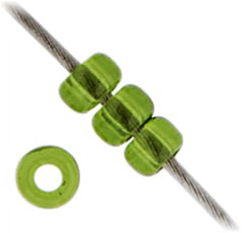 Miyuki Glass Seed Beads 11/0 (250g) DB0158 Transparent Olive Bead for DIY