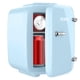 thumbnail image 1 of Minirefrigerador YASHE de 4 litros y 6 latas, termoeléctrico, color azul cálido, 1 of 7