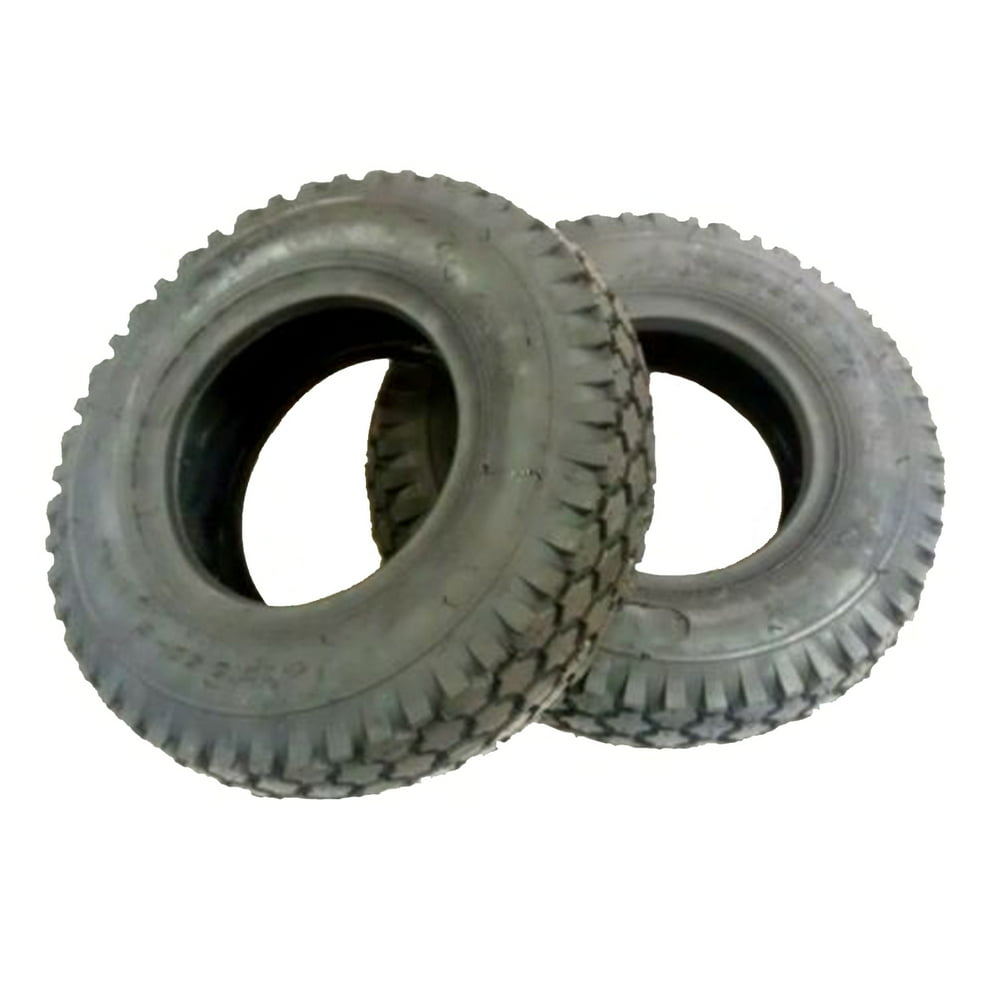 2 PK 58022 Oregon Go Kart Stud Tires 4.10x3.50x6
