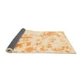 thumbnail image 2 of Ahgly Company Indoor Square Abstract Orange Modern Area Rugs, 7' Square, 2 of 4