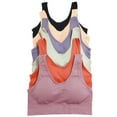 thumbnail image 5 of Angelina Seamless Wire-Free U-Back Microfiber Bralettes (6-Pack), 5 of 5