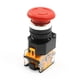 thumbnail image 1 of Rojo   Enclavamiento Emergencia Parada Pulsador Botón Interruptor 380VAC 10A DPST, 1 of 1