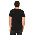 thumbnail image 5 of BELLA + CANVAS Men Heather CVC T-Shirt, Short Sleeve V-Neck Cotton Poly Tee, Solid Black Blend, S, 5 of 5