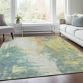 thumbnail image 5 of Dalyn Rugs Machine Washable Indoor/Outdoor Chantille Seafoam 2'6" x 3'10" Rug, 5 of 9