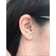 thumbnail image 4 of 2pcs Surgical Steel Nose Ring Hoop 16g 8mm Lip Earring Cartilage Piercing, 4 of 5