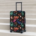 thumbnail image 4 of Salouo Animals Under Water Pattern Travel Dust-proof Suitcase Cover, Softside Suitcase Protector Luggage Cover Protector for 18-32inch ,Not Included Suitcase, 4 of 8