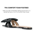 thumbnail image 4 of Journee Collection Womens Kealla Tru Comfort Foam Slip On Slide Flat Sandals, 4 of 6
