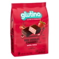 thumbnail image 2 of Glutino Dark Chocolate Strawberry Flavored Wafer Bites, Gluten Free Snacks, 7 oz, 2 of 8