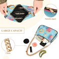thumbnail image 2 of FORMRS Womens Shoulder Bag with Chain Strap Clutch Purse Cute Tote Handbag, Pink Beach Toys Pattern, 2 of 7