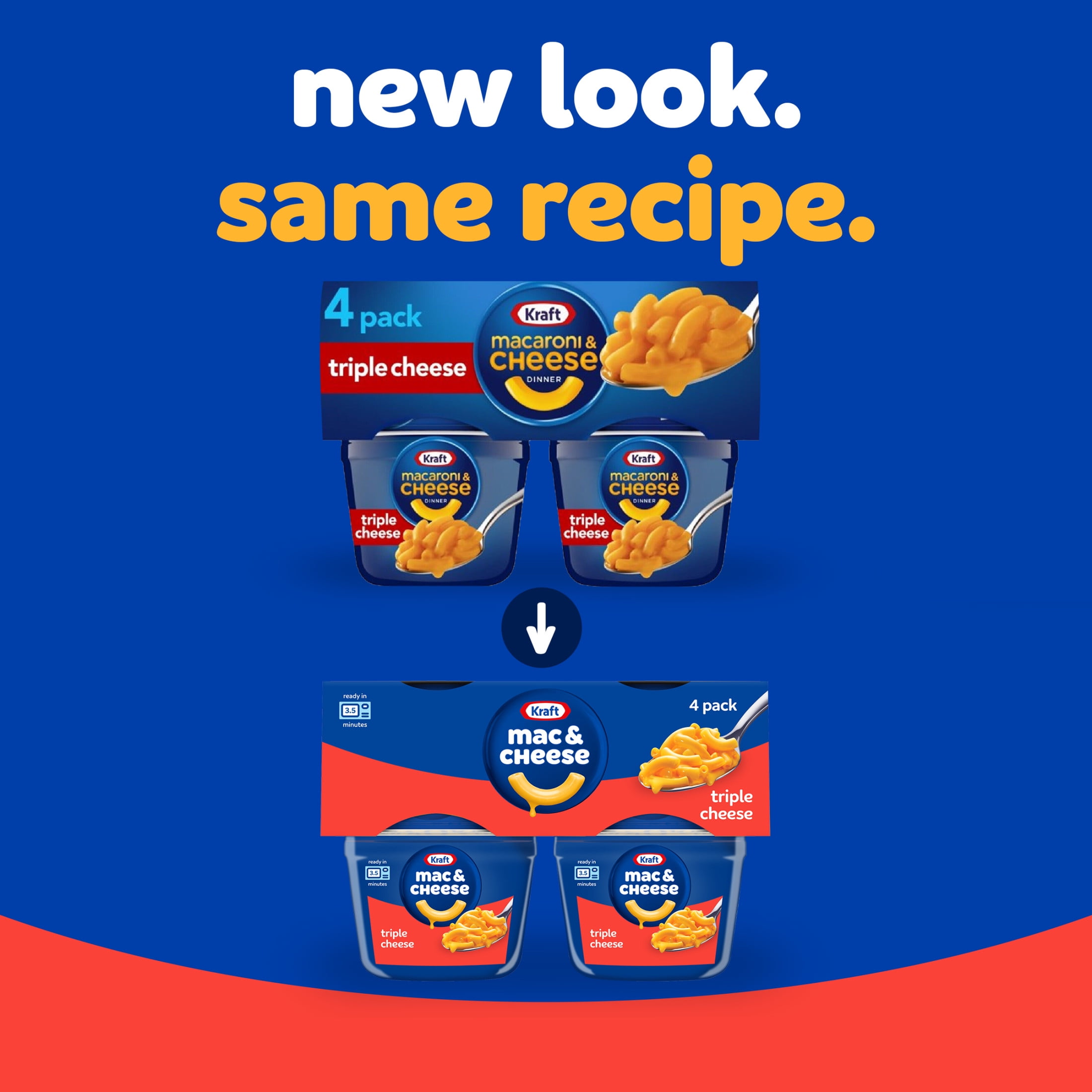 Kraft - Brandclub - Kraft Mac and Cheese, 4 Cups, for Easy Dinner