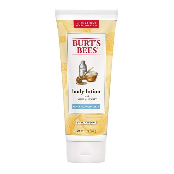 Burt's Bees Naturally Nourishing Milk and Honey Body Lotion 6.0 oz Each