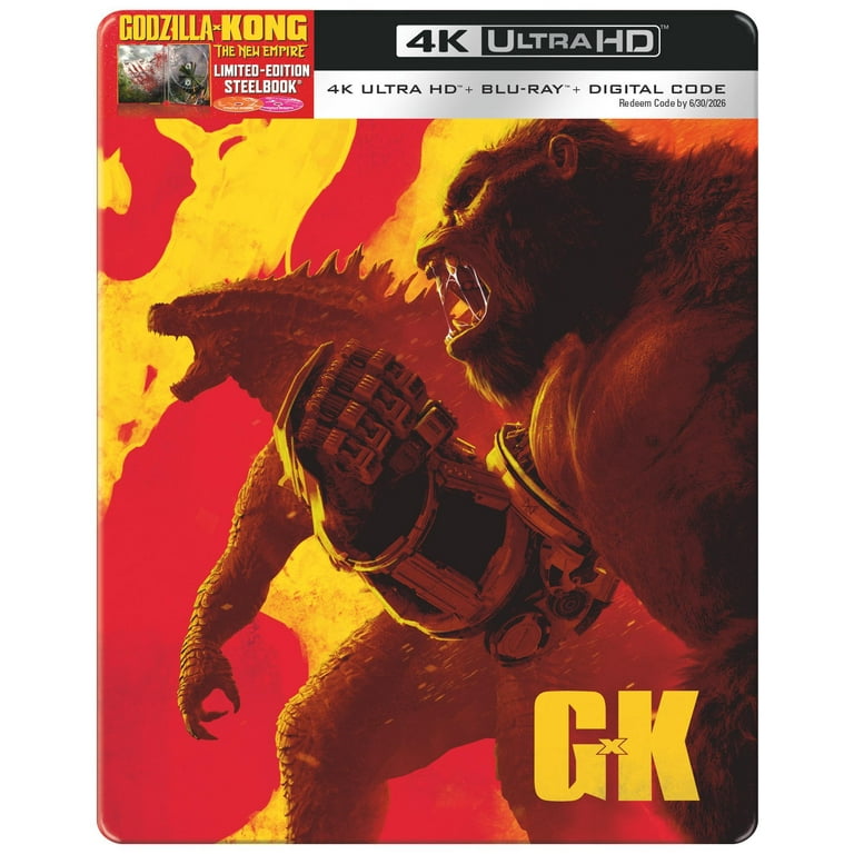 Godzilla x Kong: The New Empire (Walmart Exclusive) (Steelbook