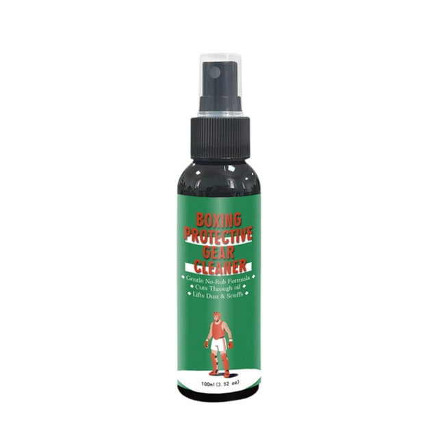 Spray limpiador para guantes de boxeo, desodorante portátil para equipo de gimnasio, 100 ml sin paño de limpieza