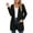 Black, variant on Lightweight Open Front Cardigan Sweater For Women Long Sleeve Causal Button Down Soft Outwear Tops plus Size Kimono Fashion Sweaters for Women Open Front Drape