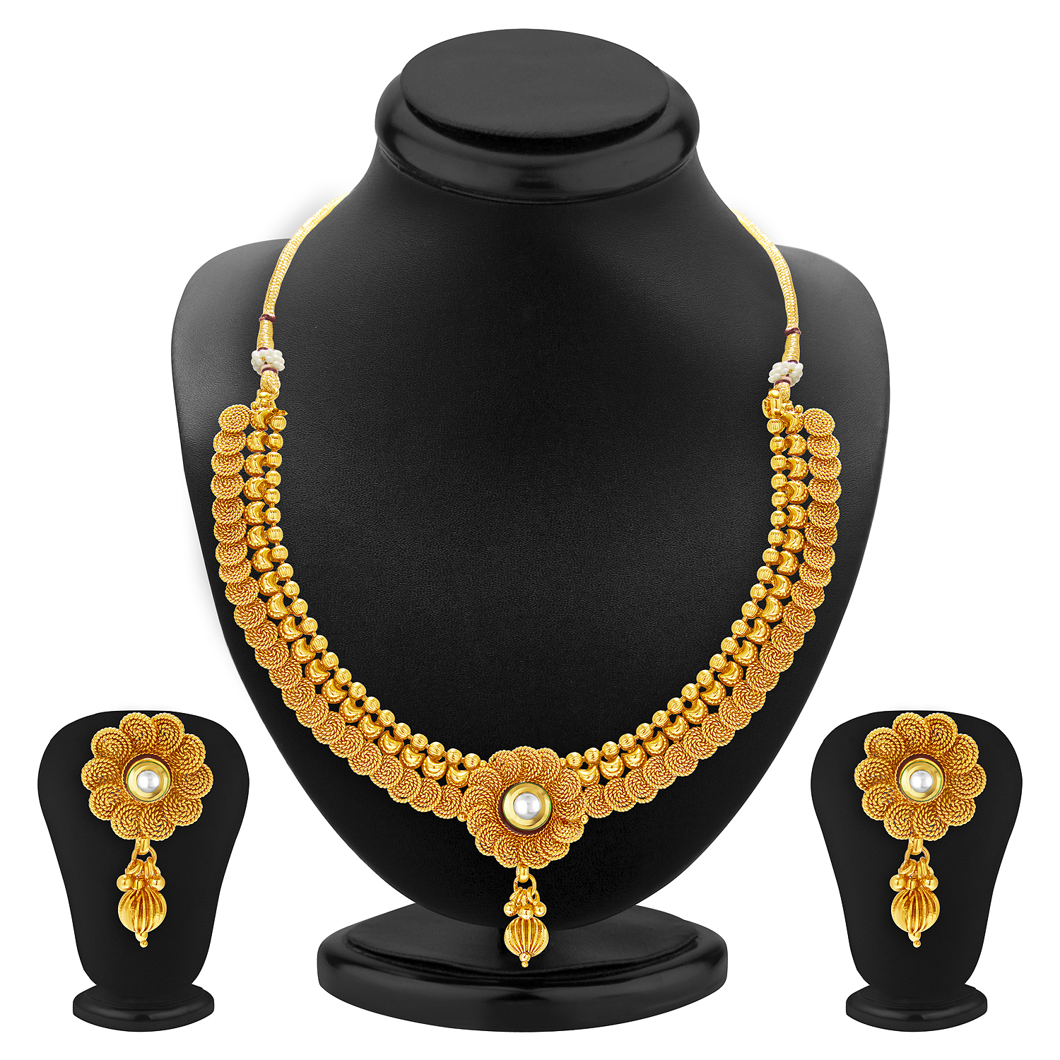 Jalebi design necklace Clearance