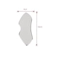 thumbnail image 3 of Gua Sha de acero inoxidable. Herramientas faciales Gua Sha. Herramienta de masaje por raspado para masaje facial, modelado de la mandíbula, reducción de hinchazón y cuidado de la piel, 3 of 5