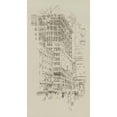 thumbnail image 3 of Joseph Pennell 12x18 Black Modern Framed Museum Art Print Titled - Building the Building (1905), 3 of 5