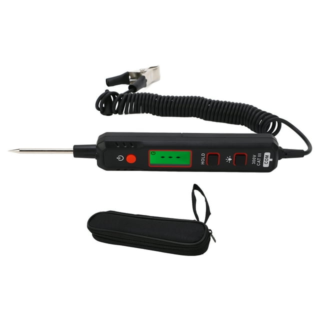 Stylo de Test Électrique, MAYILON HT86A Test Automobile Testeur de Circuit Mené Numérique Testeur Léger Résistant Confort Ultime