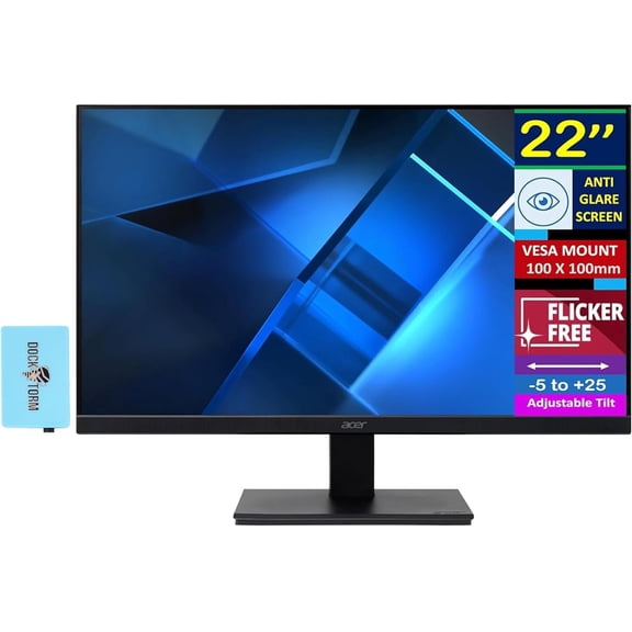 Acer Vero V227Q H 21.5in FHD VA Monitor 100Hz 4ms FreeSync 250 Nits w/DKZ Hub