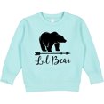 thumbnail image 2 of Inktastic Lil Bear Boys Cute Baby Toddler Sweatshirt, 2 of 4