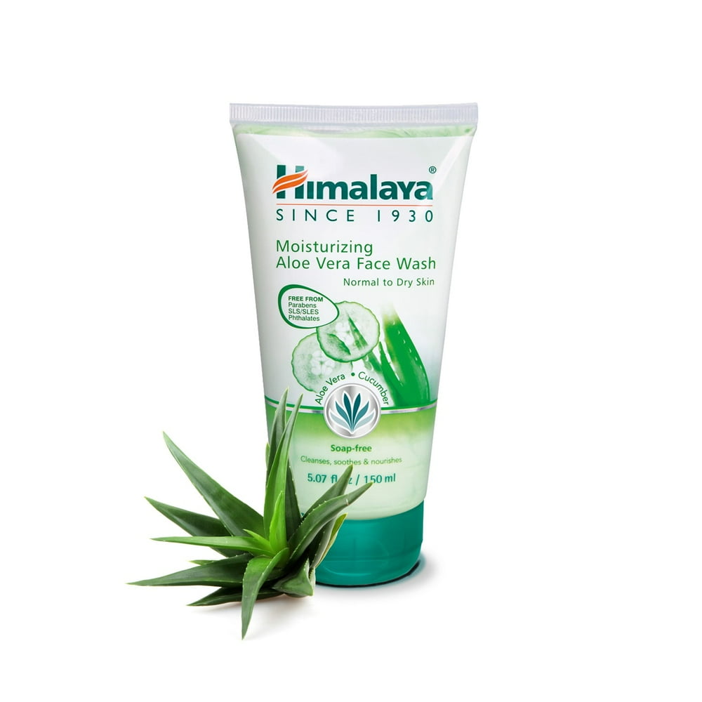 Himalaya Herbals Moisturizing Aloe Vera Face Wash, 5.07 Oz Walmart