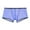 Blue, variant on zeranth Men Boxer Underwear Transparent Mesh Perspective Shorts Panties Low-rise Moisture-wicking Boxer Shorts