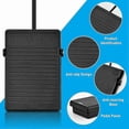 thumbnail image 4 of Universal Sustain Pedal for Digital Pianos, Keyboards, Synthesizers, and MIDI Controllers with Durable Piano-Style Design, 4 of 5